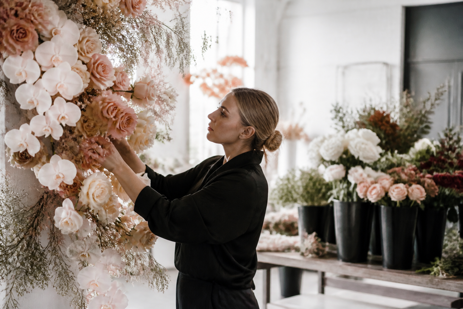 Gathered in Bloom wedding floral styling detail in Queensland