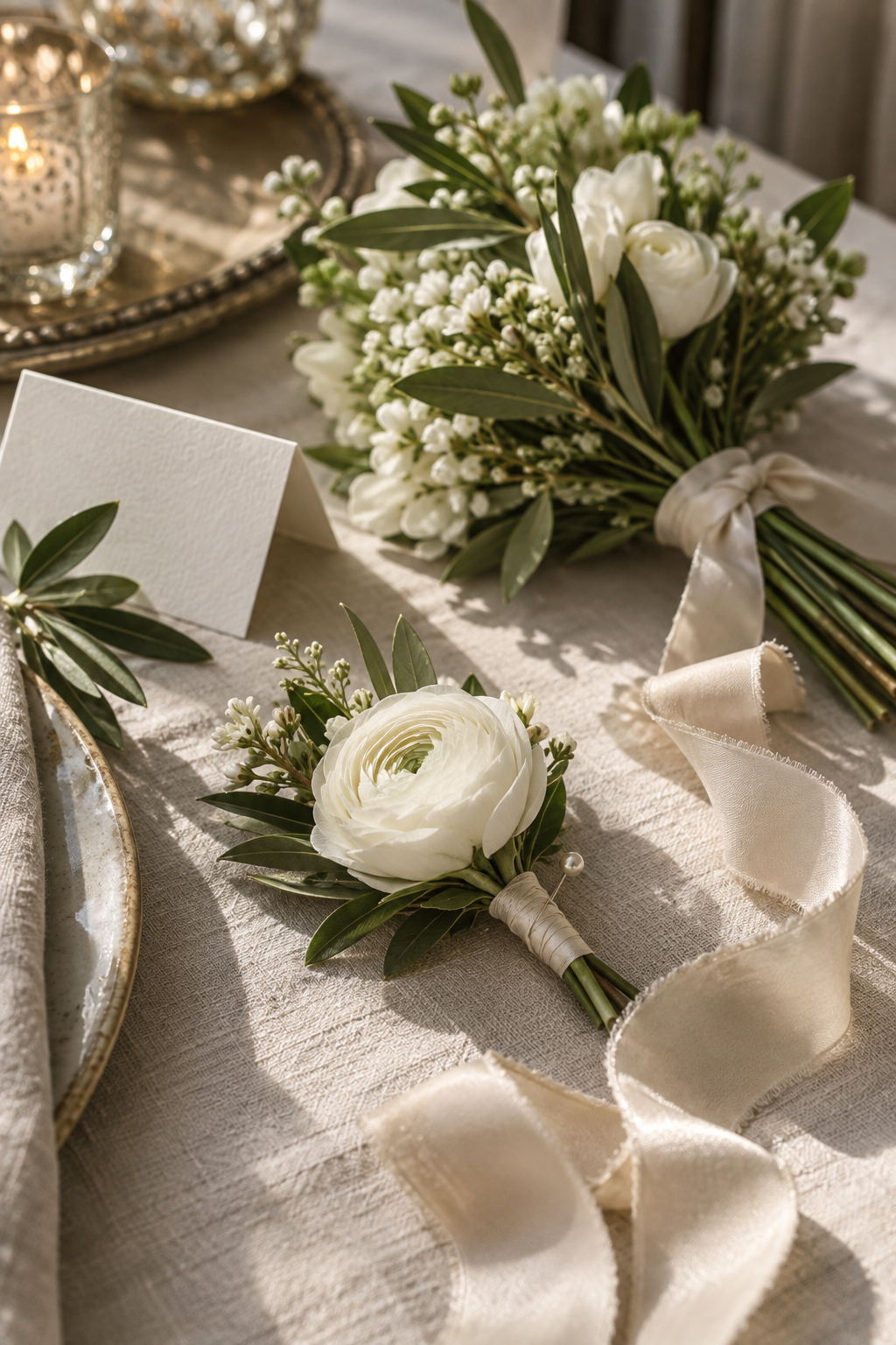 Soft floral detail pattern